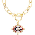 Georgia Bulldogs Logo Intaglio Bracelet