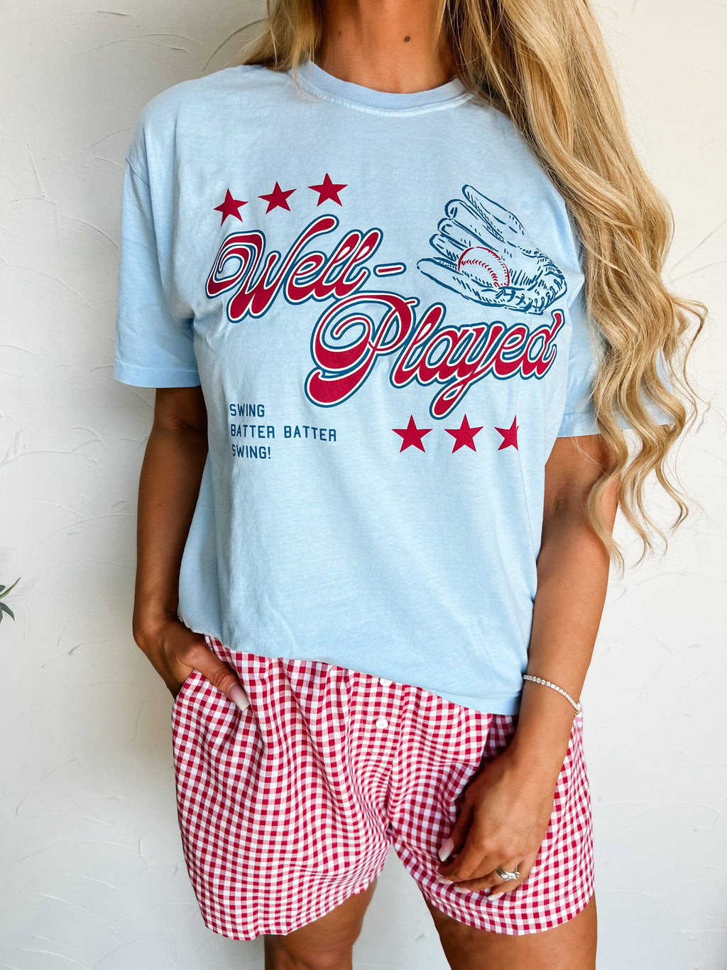 WELL-PLAYED Baseball Graphic Tee