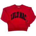 Lulu Mac Red/Black Stitched Game Day Sweatshirt