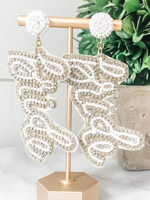 Bride Beaded Earrings