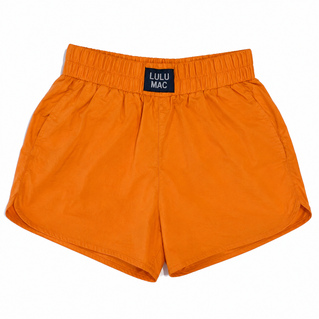 Lulu Mac Shorts: Orange