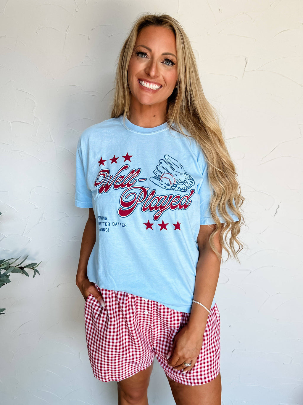 WELL-PLAYED Baseball Graphic Tee