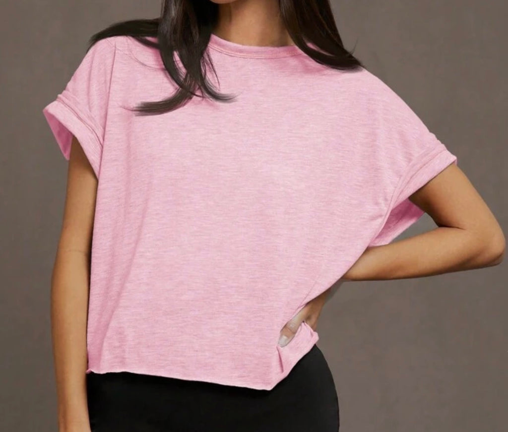 Living Free Tee (Pink)
