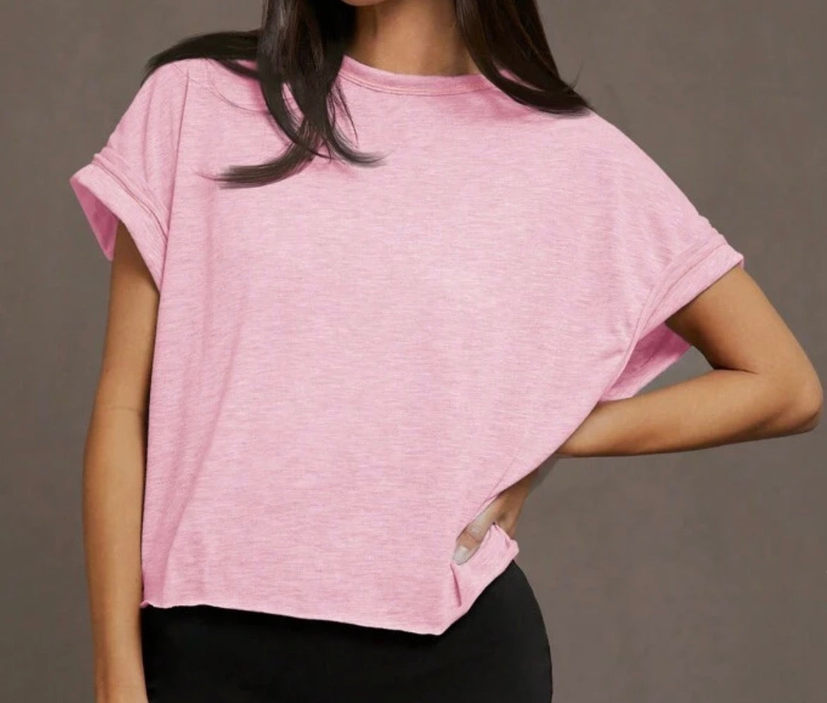 Living Free Tee (Pink)