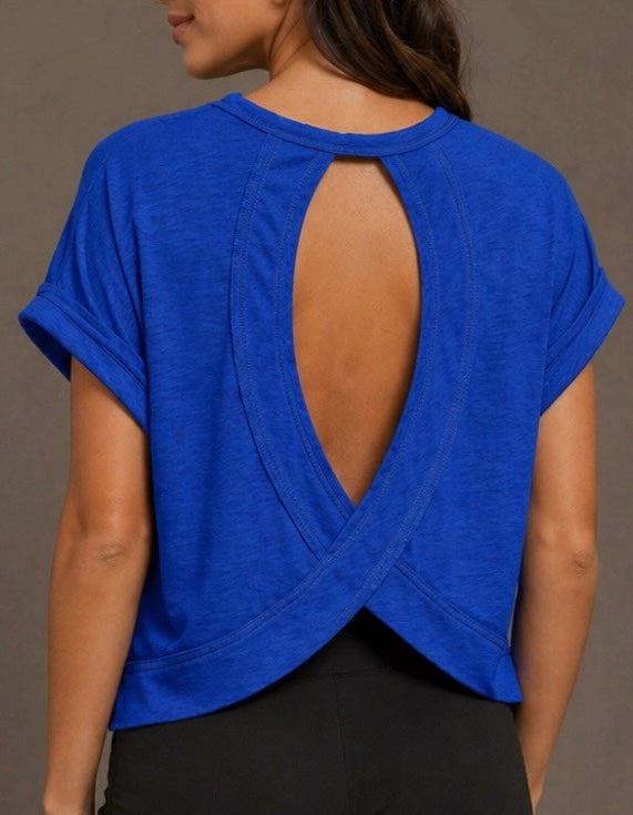 Living Free Tee (Royal)