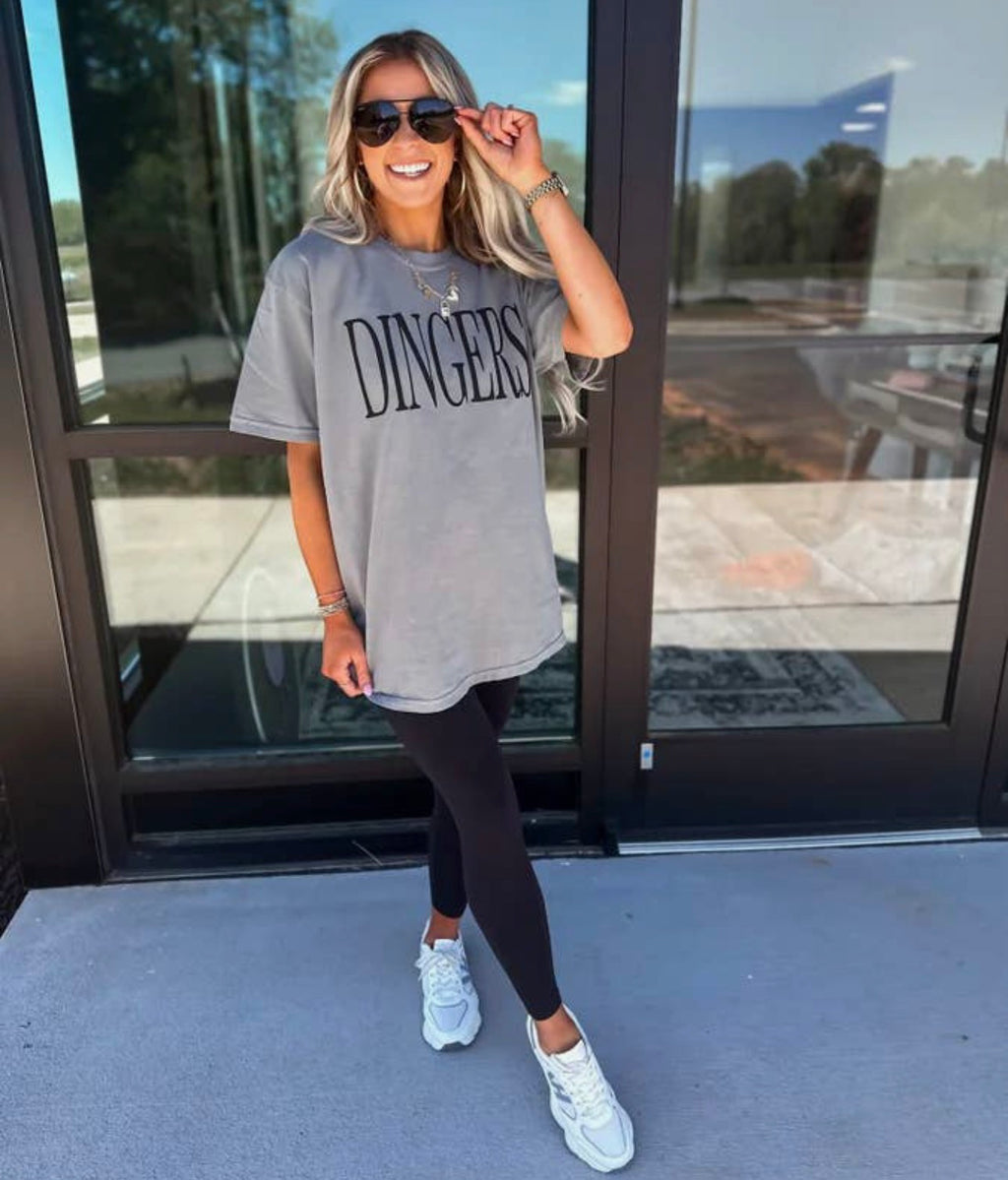 Dingers Puff-Print Graphic Tee