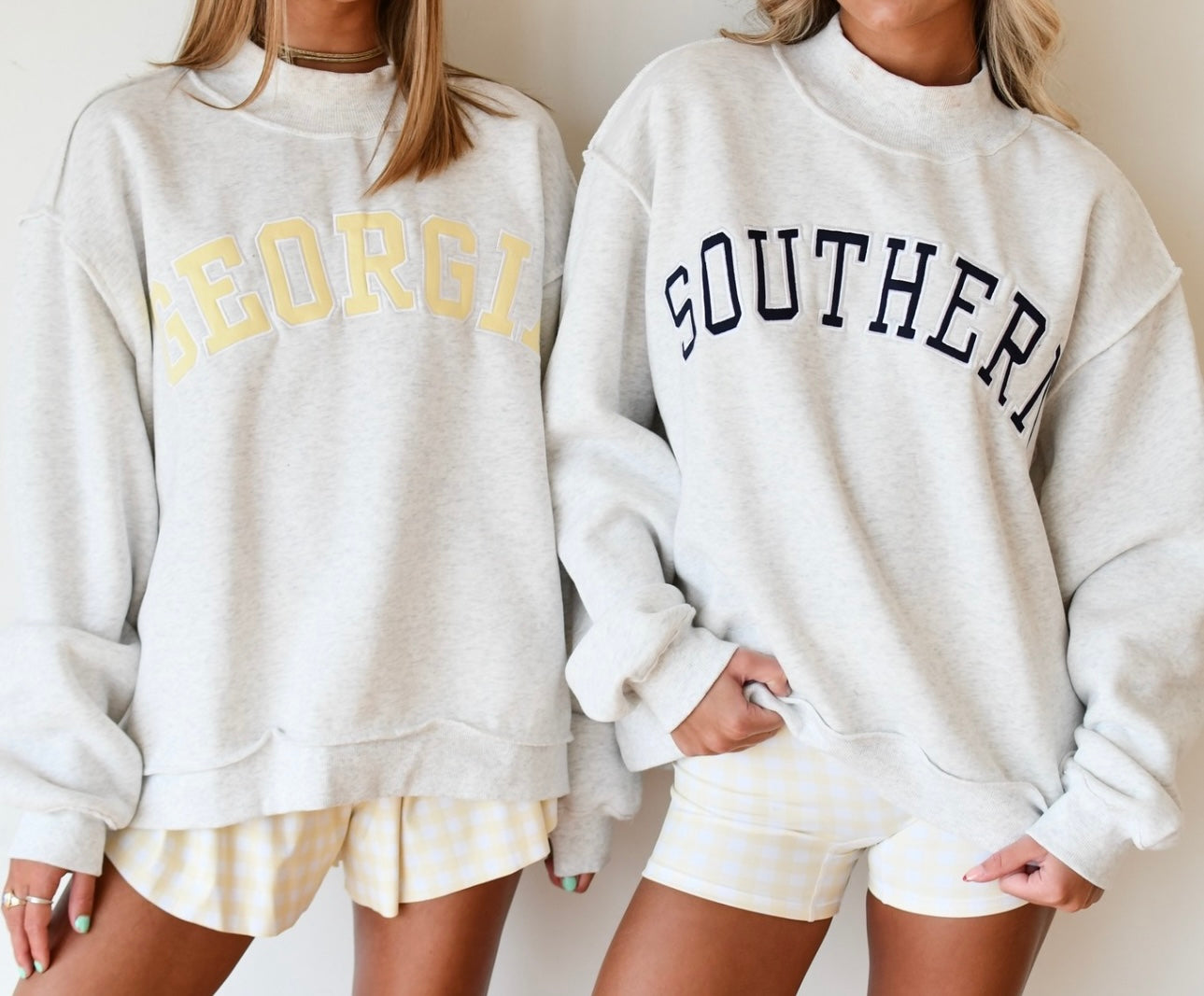 Georgia Mock Neck Sweatshirt