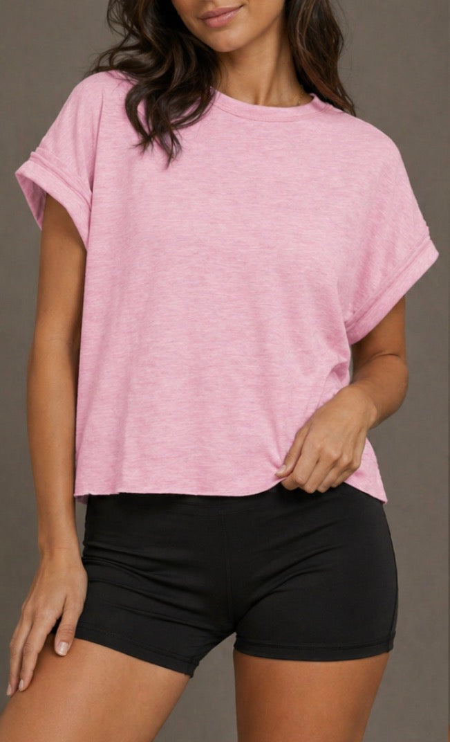 Living Free Tee (Pink)