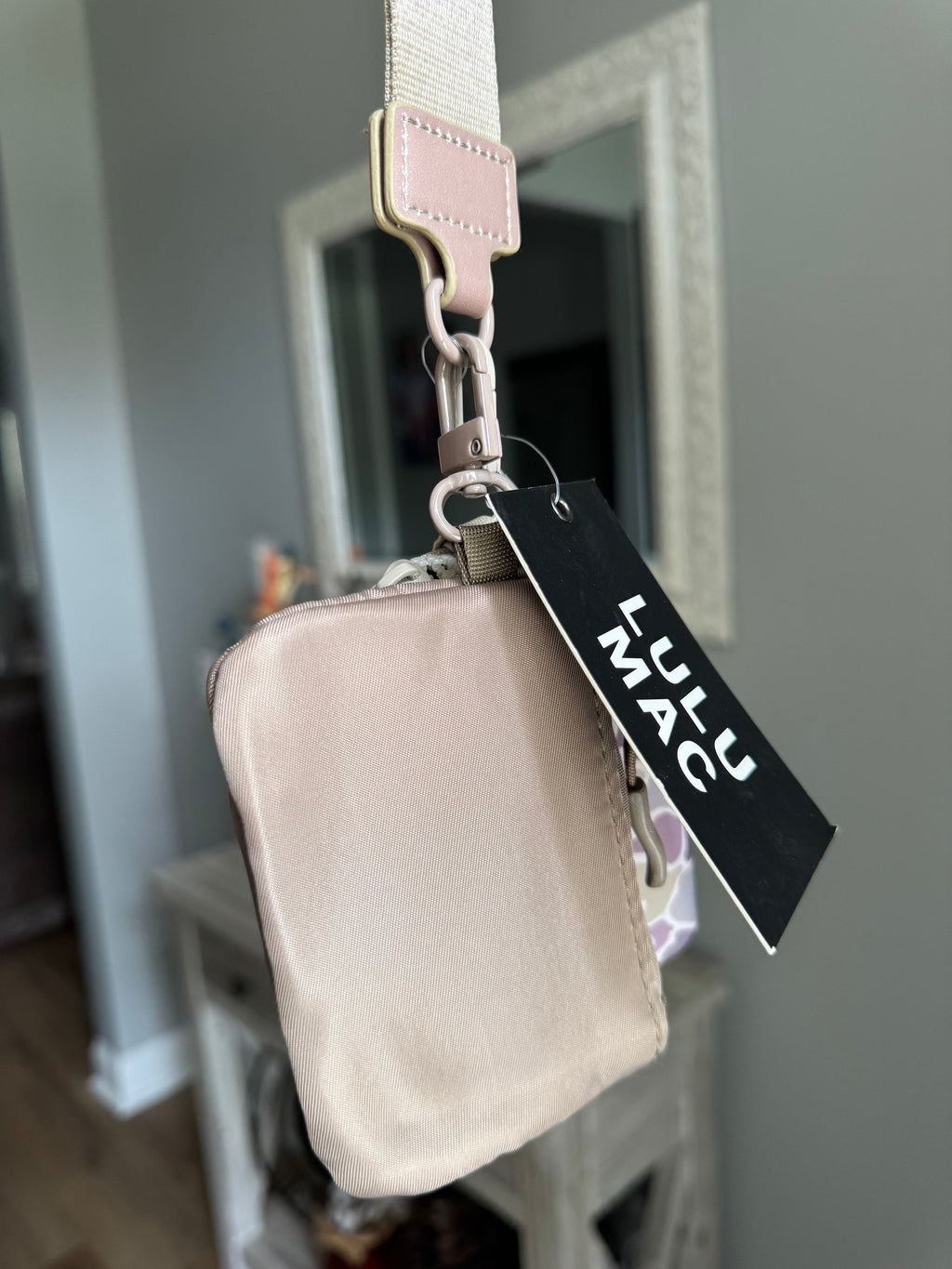 Camo/Beige Lulu Mac Wristlet