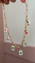 Mahjong Charm Necklace