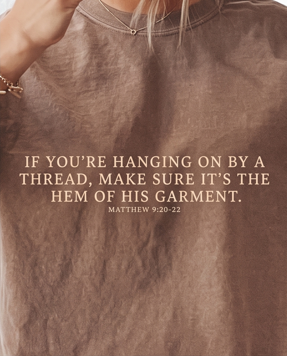 "By The Hem" Graphic Tee