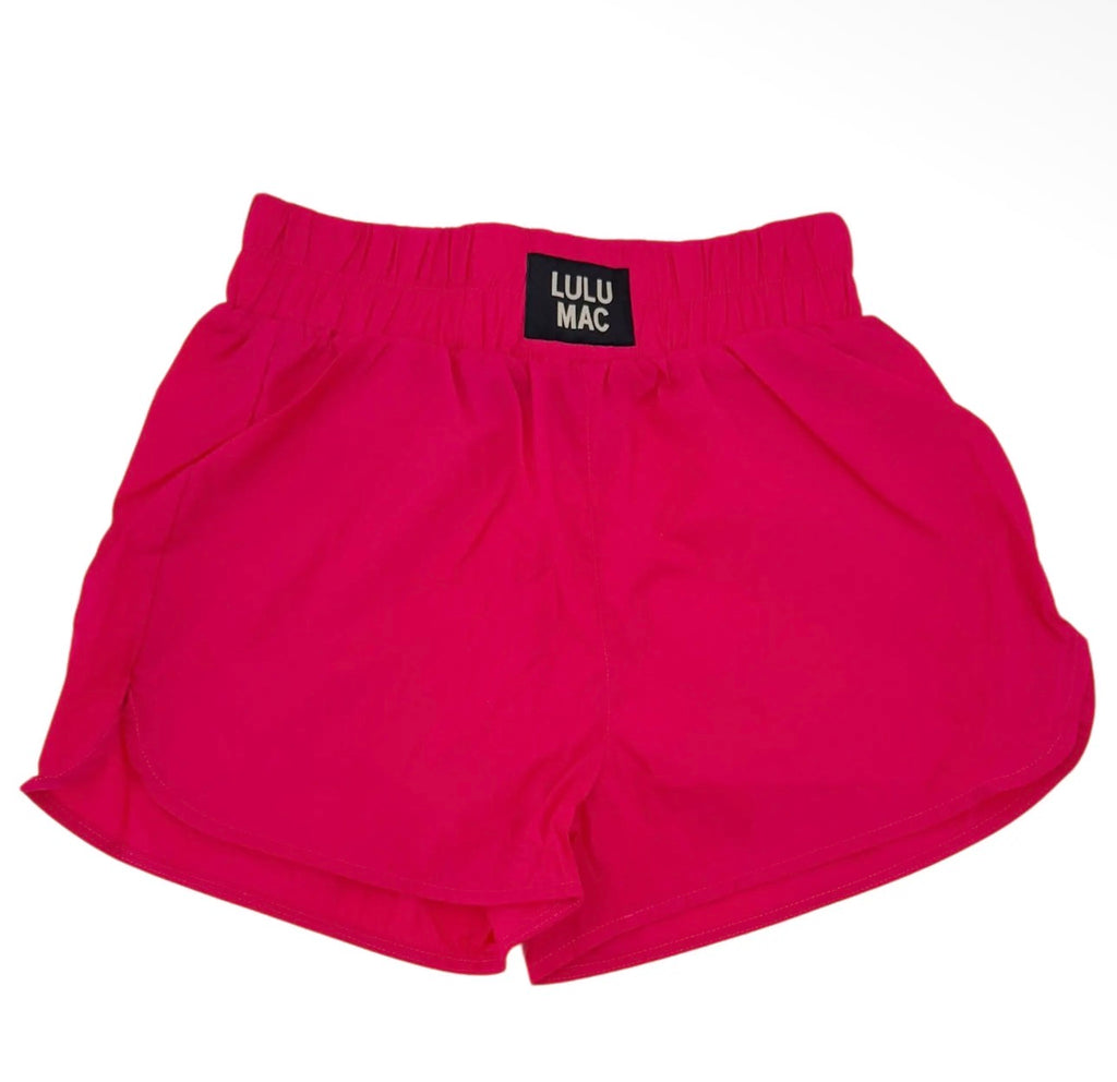 Lulu Mac Shorts: Hot Pink