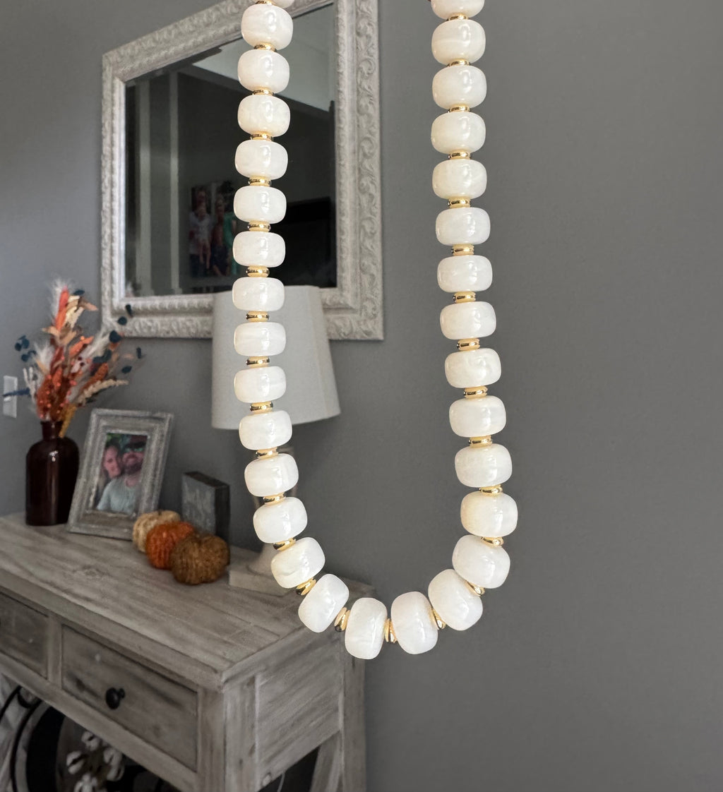 Coastal Pearl Necklace