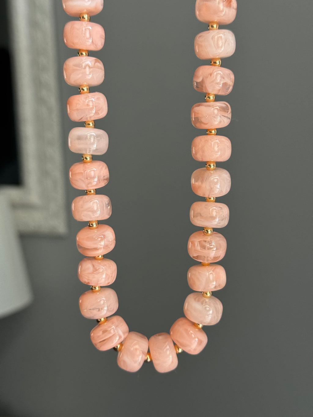 Pink Champagne Necklace