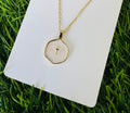 Ivory Faith Cross Necklace