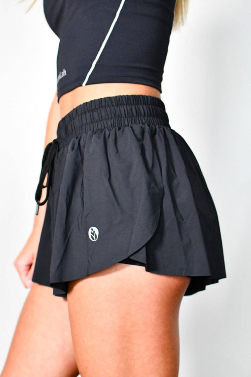 Butterfly Shorts: Black