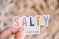 "Salty" Vinyl Sticker