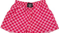 Lulu Mac Shorts: Pink Checkered
