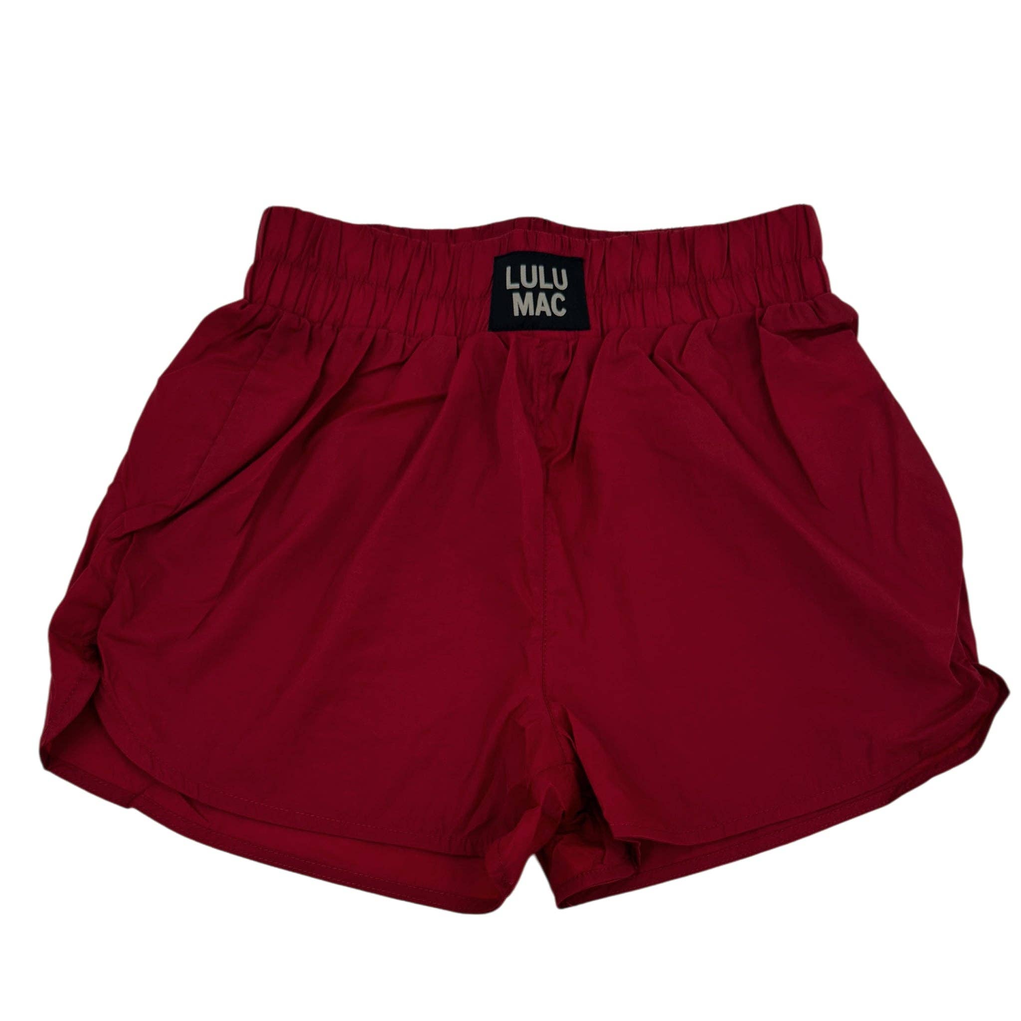 Lulu Mac Shorts (Maroon)