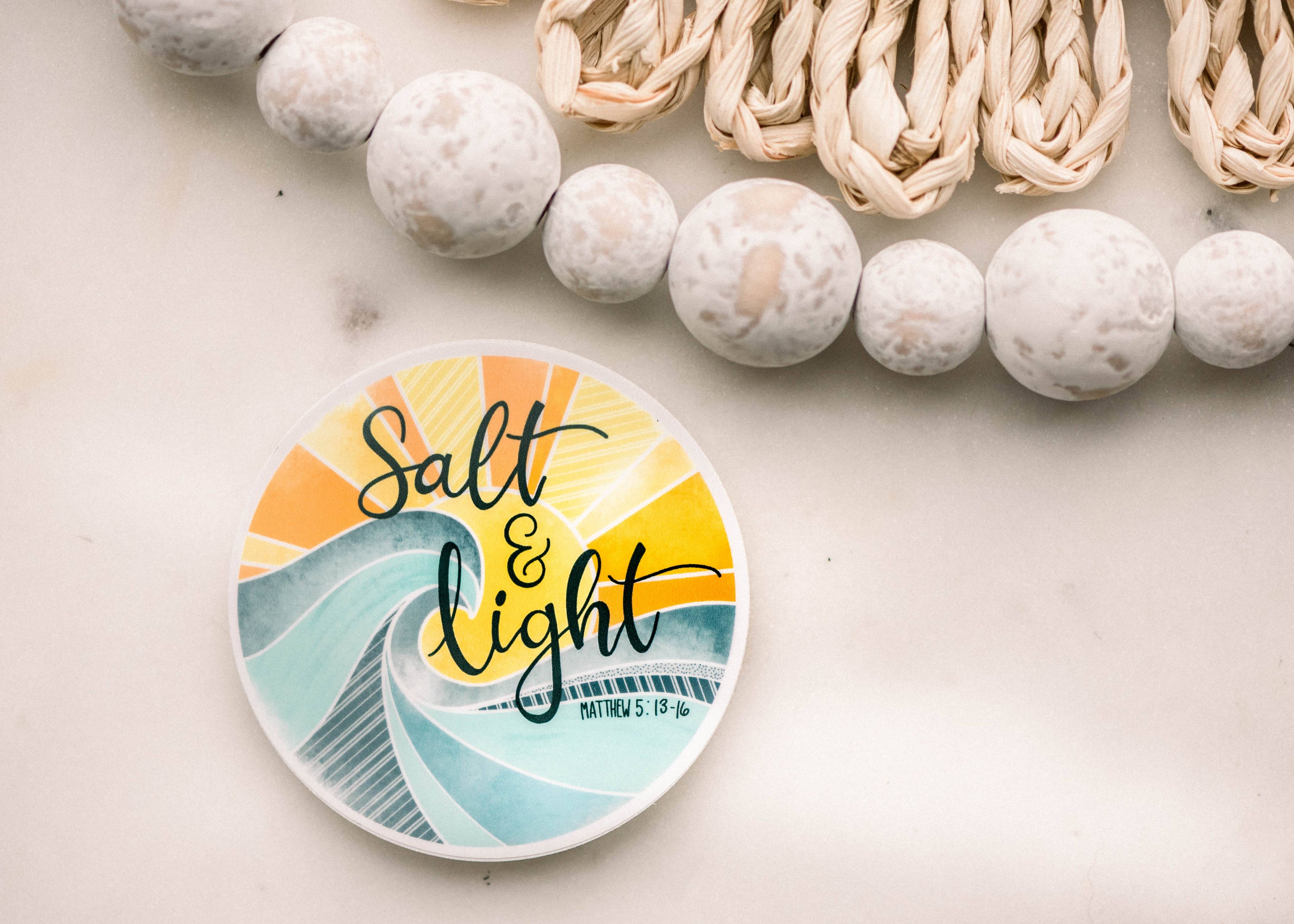 "Salt & Light" Vinyl Sticker